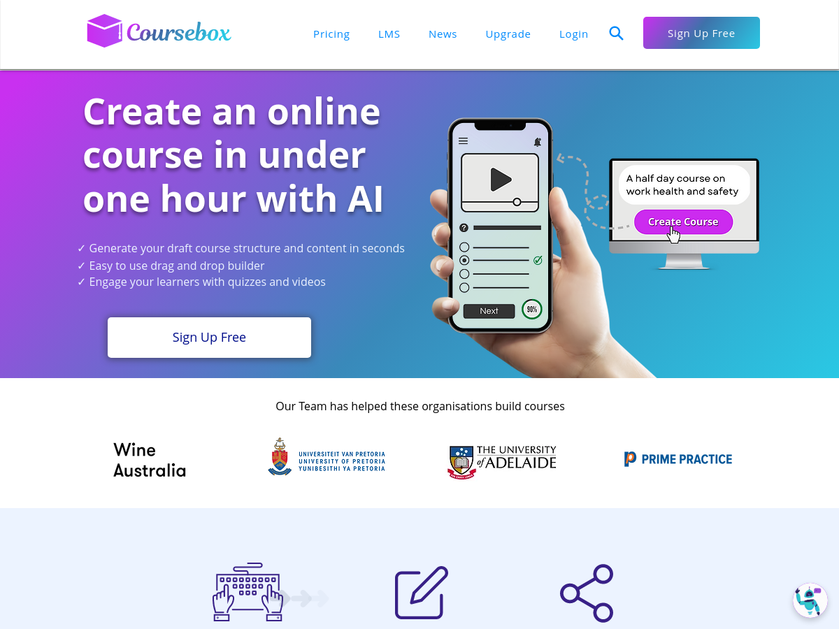 Coursebox - AI Startup Tools Tool | Paxi AI